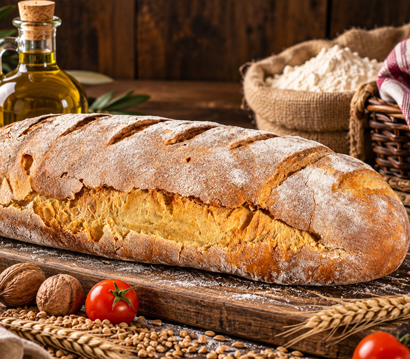 Ekşi Mayalı Köy Ekmeği Baston (1200 g)