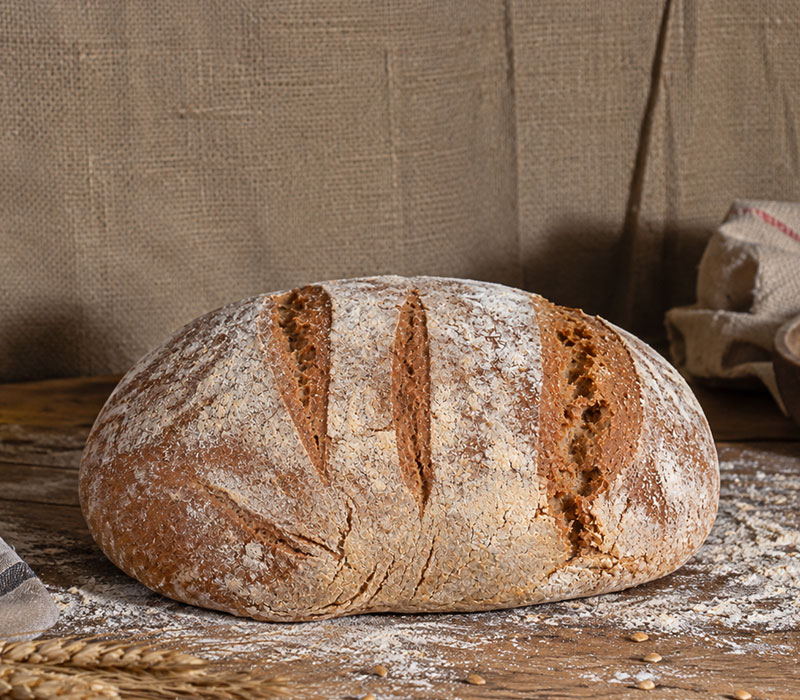 Ekşi Mayalı Köy Ekmeği Tuzsuz (800 g)